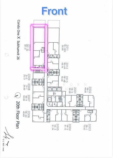 Condo One X Sukhumvit 26, Bangkok, Soi Sukhumvit 26, Sukhumvit Road, Khong Tan, Khlong Toei, Bangkok, 2 Bedrooms, 90 sqm, Condo For Sale, by Jesadakorn Cohn, 500536991 - DDproperty.com