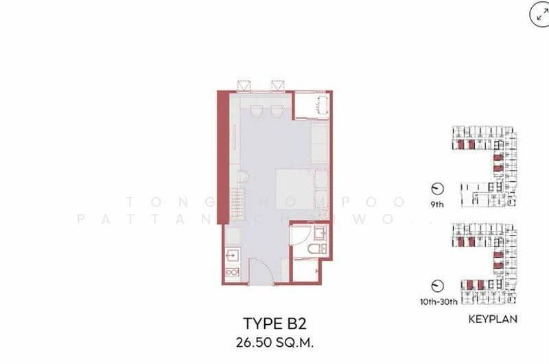Aspire Sukhumvit-Rama 4, Bangkok, 4404 Rama 4 Road, Phra Kanong, Khlong Toei, Bangkok, 1 Bedroom, 26 sqm, Condo For Sale, by Tongchompoo Pattanachaiwongkoon, 500537145 - DDproperty.com
