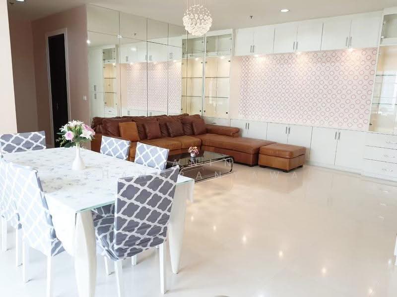 Baan Klang Krung Siam-Pathumwan, Bangkok, Petchburi Road, Thanon Phetchaburi, Ratchathewi, Bangkok, 3 Bedrooms, 115 sqm, Condo For Rent, by Kanin Thangpanyawa, 500538005 - DDproperty.com