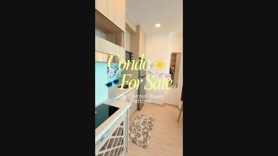City Garden Tower Pattaya, Chon Buri (Pattaya), 296/97 Soi Runglang, Pattaya 3 Road, Nong Pru, Bang Lamung (Pattaya), Chon Buri (Pattaya), 1 Bedroom, 32 sqm, Condo For Sale, by อริสา ศิริชาติชัย, 500538089 - DDproperty.com