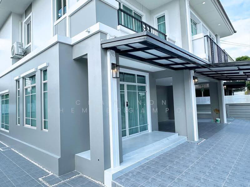 PASSORN PRESTIGE RANGSIT – KLONG 2, Pathum Thani, Prachathipat, Thanyaburi, Pathum Thani, 4 Bedrooms, 210 sqm, Single Detached House For Rent, by Chawanon Khemrergampon, 500538359 - DDproperty.com