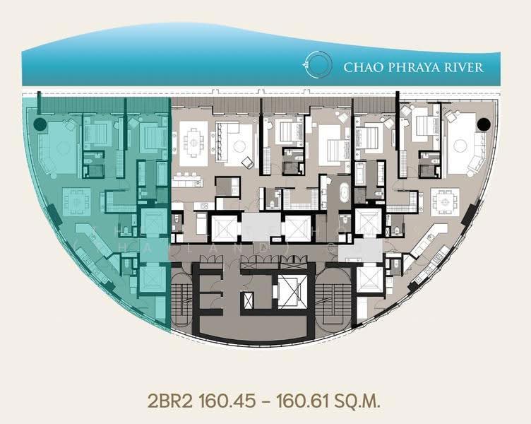 Banyan Tree Residences Riverside, Bangkok, Soi Somdet Chao Phraya 17, Khlong San, Bangkok, 2 Bedrooms, 160 sqm, Condo For Rent, by The Elite Homes (Thailand) Co., Ltd., 500538528 - DDproperty.com