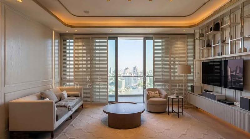The Residences At Mandarin Oriental, Bangkok, 117 Charoen Nakorn Road, Khlong Ton Sai, Khlong San, Bangkok, 2 Bedrooms, 112 sqm, Condo For Rent, by Keerati Wangrujirakul, 500538558 - DDproperty.com