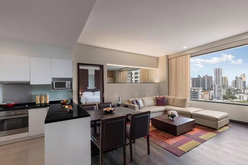 Marriott Executive Apartments Sukhumvit 50, Bangkok, Sukhumvit 50, Phra Kanong, Khlong Toei, Bangkok, 1 Bedroom, 65 sqm, Apartment For Rent, by Bussara Sri-At, 500540034 - DDproperty.com