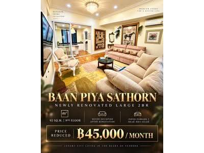 For Rent - Baan Piya Sathorn, Bangkok