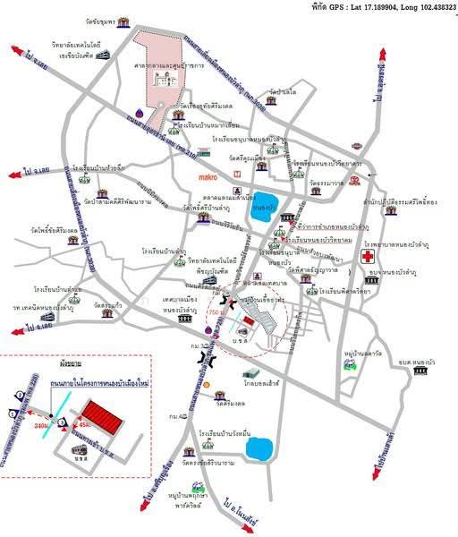 หนองบัวลำ, หนองบัวลำภู, ถนนสายหนองบัวลำภู-ชุมแพ (ทล.228), หนองบัว, เมืองหนองบัวลำภู, หนองบัวลำภู, 5,333 ตร.ม., พื้นที่ขายของ ขาย, โดย ภทรชล, 500541934 - DDproperty.com
