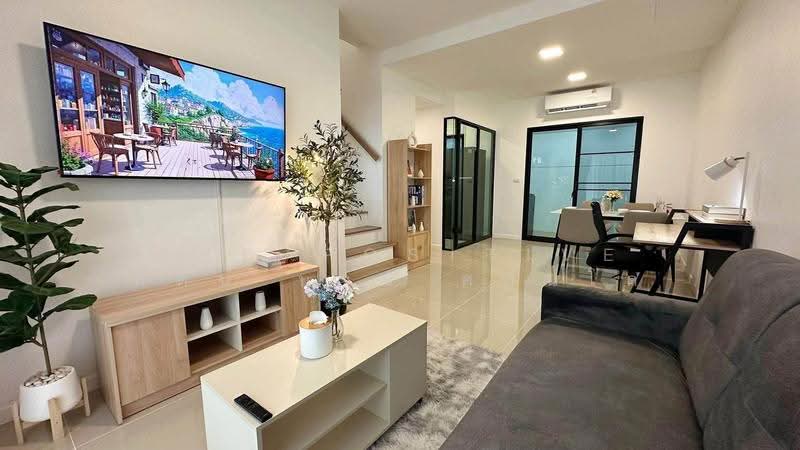 Pruksa Ville 120 Airport–Mae Hia, Chiang Mai, Mae Hia, Muang Chiang Mai, Chiang Mai, 3 Bedrooms, 116 sqm, Townhouse For Rent, by The Positive ที่ดิน บ้าน คอนโด , 500542355 - DDproperty.com