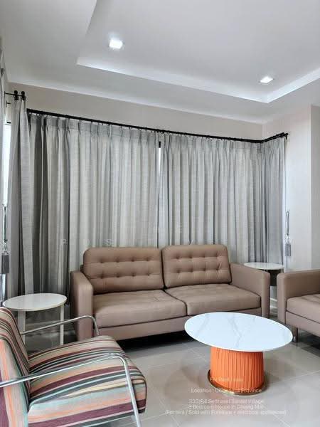 Setthasiri Sansai, Chiang Mai, 1001 Road, Nong Chom, San Sai, Chiang Mai, 3 Bedrooms, 170 sqm, Single Detached House For Rent, by The Positive ที่ดิน บ้าน คอนโด, 500543023 - DDproperty.com
