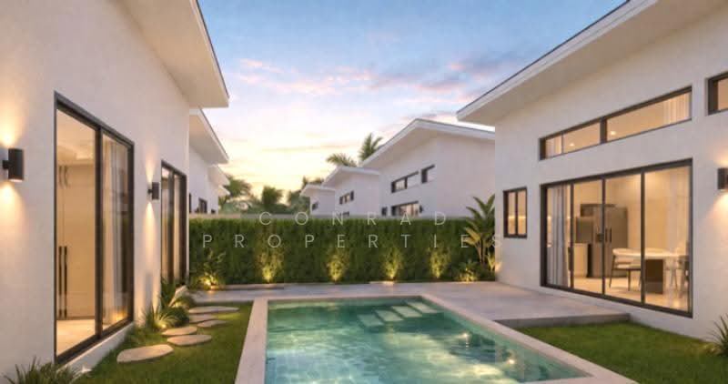 Modern 3 Bed Garden Pool Villas for Sale in Bophut, สุราษฎร์ธานี, บ่อผุด, เกาะสมุย, สุราษฎร์ธานี, 249 ตร.ม., วิลล่า ขาย, โดย Conrad Properties, 500543069 - DDproperty.com
