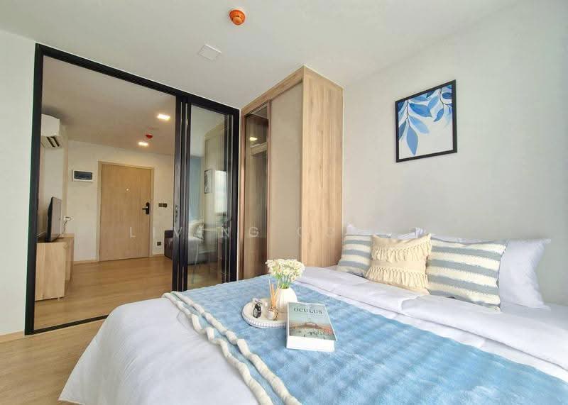Atmoz Season Ladkrabang, Bangkok, 126 Thanon Chalong Krung, Lam Pla Tiew, Lat Krabang, Bangkok, 1 Bedroom, 27 sqm, Condo For Rent, by Living Condo, 500543139 - DDproperty.com
