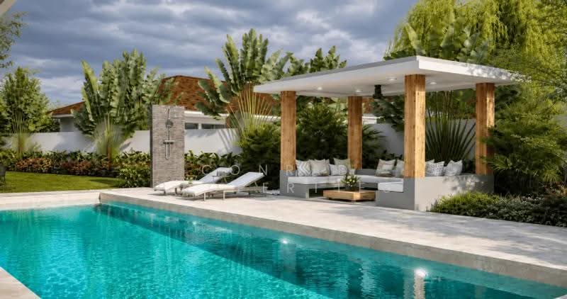 Tropical 3 Bed Garden Pool Villas for Sale in Maenam, สุราษฎร์ธานี, แม่น้ำ, เกาะสมุย, สุราษฎร์ธานี, 450 ตร.ม., Villa ขาย, โดย Conrad Properties, 500543142 - DDproperty.com