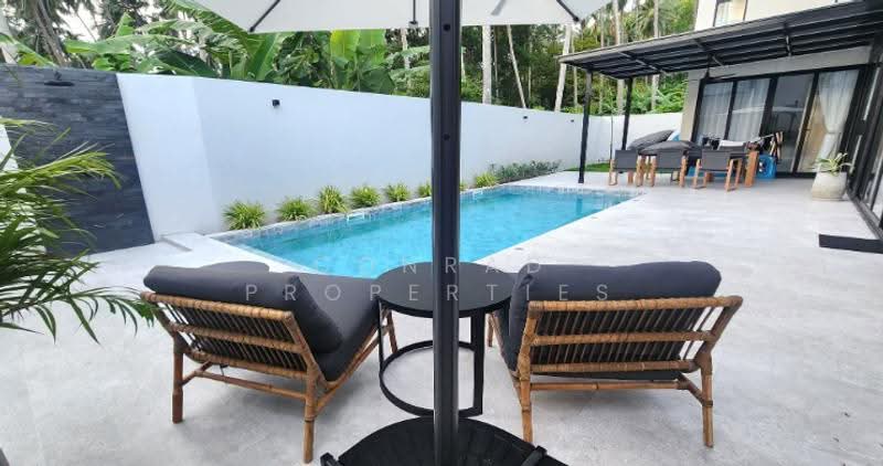 Modern 3 Bed Pool Villas near Windfield School in Lamai, Surat Thani, Maret, Ko Samui, Surat Thani, 3 Bedrooms, 220 sqm, Villa For Sale, by Conrad Properties, 500543219 - DDproperty.com