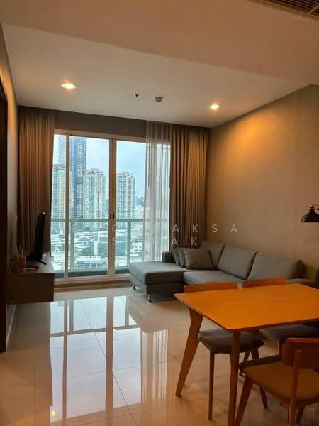 Menam Residences : แม่น้ำ เรสซิเดนท์, กรุงเทพ, 2088 ถนนเจริญกรุง, วัดพระยาไกร, บางคอแหลม, กรุงเทพ, 47 ตร.ม., Condo ให้เช่า, โดย Boonraksa Sopak, 500543272 - DDproperty.com