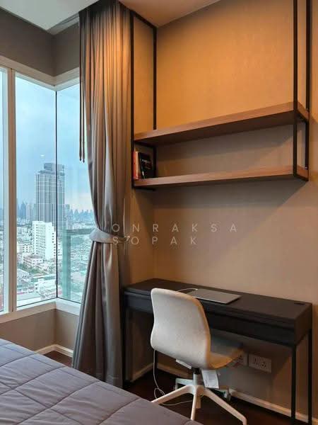 Menam Residences : แม่น้ำ เรสซิเดนท์, กรุงเทพ, 2088 ถนนเจริญกรุง, วัดพระยาไกร, บางคอแหลม, กรุงเทพ, 47 ตร.ม., Condo ให้เช่า, โดย Boonraksa Sopak, 500543272 - DDproperty.com