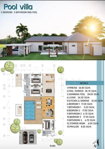 3-BR Villa, Surat Thani, Maret, Ko Samui, Surat Thani, 3 Bedrooms, 270 sqm, Villa For Sale, by Achitaphop Klinpipat, 500543426 - DDproperty.com