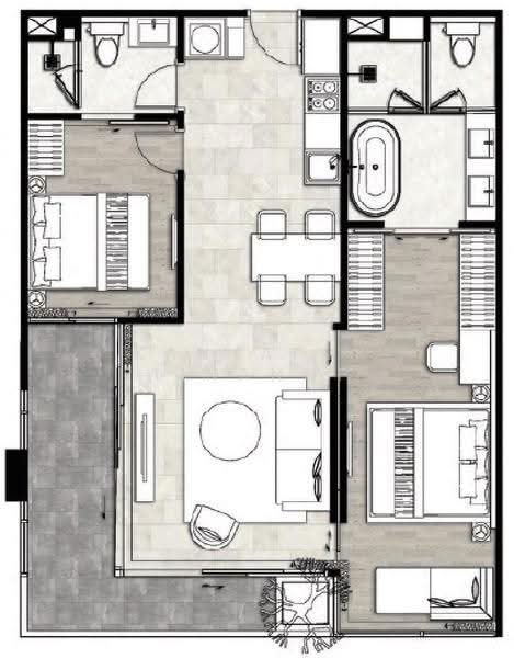 Fynn Sukhumvit 31, Bangkok, 77 Sukhumvit Road, Khlongtoei Nua, Watthana, Bangkok, 2 Bedrooms, 80 sqm, Condo For Sale, by Kanyapuk Tinanop, 500543534 - DDproperty.com