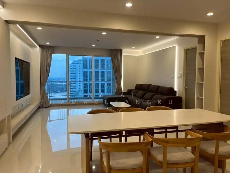 Supalai Riva Grande Rama 3, Bangkok, Rama 3 Road, Chong Nonsi, Yan Nawa, Bangkok, 2 Bedrooms, 156 sqm, Condo For Rent, by Napat Thamakulangkul, 500543697 - DDproperty.com