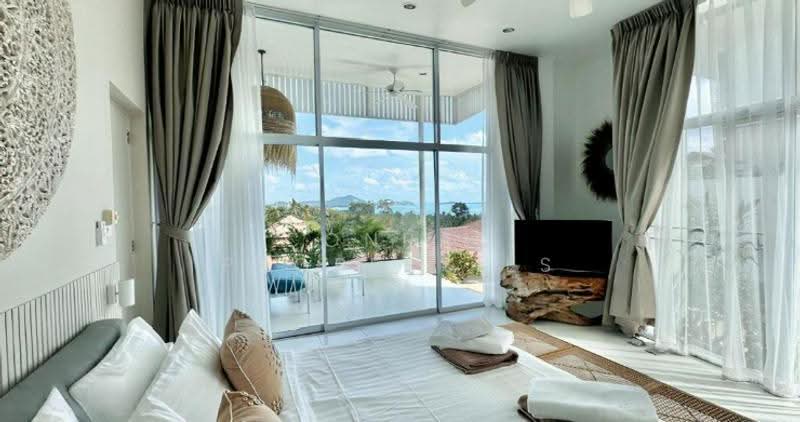 Balinese 4 Bedroom Sea View Pool Villa in Chaweng Noi, สุราษฎร์ธานี, บ่อผุด, เกาะสมุย, สุราษฎร์ธานี, 500 ตร.ม., Villa ขาย, โดย Conrad Properties, 500543788 - DDproperty.com