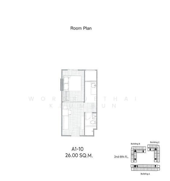 Good Day Sukhumvit 93, Bangkok, Bang Chak, Phra Khanong, Bangkok, 1 Bedroom, 26 sqm, Condo For Sale, by Woraruethai Klumbun, 500544092 - DDproperty.com