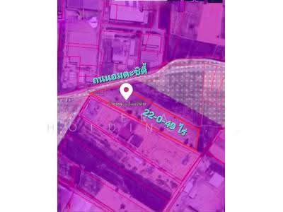 ขาย - ผังสีม่วงเข้ม ติดนิคมอมตะซิตี้ระยอง เหมาะสร้างโรงงาน โกดัง, ระยอง