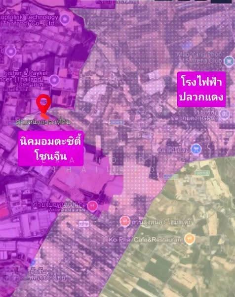 ผังสีม่วงเข้ม ติดนิคมอมตะซิตี้ระยอง เหมาะสร้างโรงงาน โกดัง, ระยอง, มาบยางพร, ปลวกแดง, ระยอง, 35,376 ตร.ม., ที่ดิน ขาย, โดย ERA Holding (Thailand) Co., Ltd., 500544301 - DDproperty.com