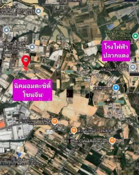 ผังสีม่วงเข้ม ติดนิคมอมตะซิตี้ระยอง เหมาะสร้างโรงงาน โกดัง, ระยอง, มาบยางพร, ปลวกแดง, ระยอง, 35,376 ตร.ม., ที่ดิน ขาย, โดย ERA Holding (Thailand) Co., Ltd., 500544301 - DDproperty.com