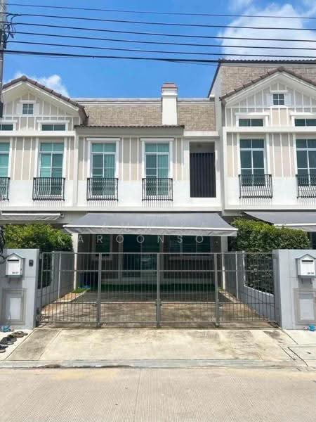 Indy 2 Bangna-Ramkhamhaeng 2, Bangkok, Soi Ramkhamhaeng 2, Dok Mai, Prawet, Bangkok, 3 Bedrooms, 122 sqm, Townhouse For Rent, by Amwika Karoonsombat, 500544468 - DDproperty.com