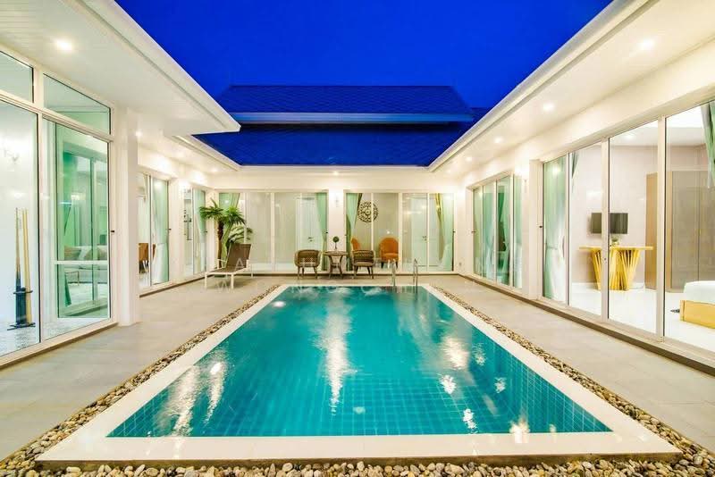 Marwin Pool Villa Hua Hin : มาร์วิน พูลวิลล่า หัวหิน, ประจวบคีรีขันธ์, 465 หมู่ 1, ทับใต้, หัวหิน, ประจวบคีรีขันธ์, 260 ตร.ม., วิลล่า ให้เช่า, โดย Kradumthong Wongchan, 500544519 - DDproperty.com
