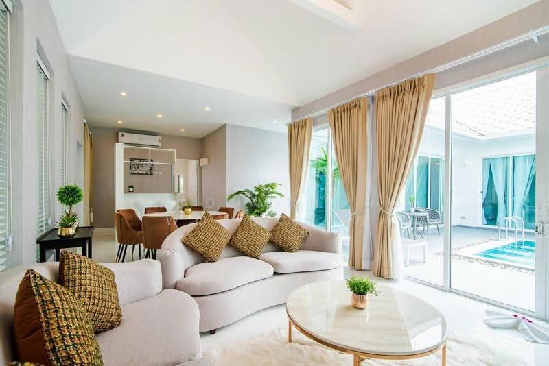 Marwin Pool Villa Hua Hin : มาร์วิน พูลวิลล่า หัวหิน, ประจวบคีรีขันธ์, 465 หมู่ 1, ทับใต้, หัวหิน, ประจวบคีรีขันธ์, 260 ตร.ม., วิลล่า ให้เช่า, โดย Kradumthong Wongchan, 500544519 - DDproperty.com