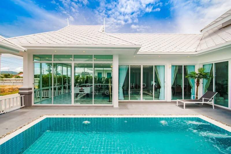 Marwin Pool Villa Hua Hin : มาร์วิน พูลวิลล่า หัวหิน, ประจวบคีรีขันธ์, 465 หมู่ 1, ทับใต้, หัวหิน, ประจวบคีรีขันธ์, 260 ตร.ม., วิลล่า ให้เช่า, โดย Kradumthong Wongchan, 500544519 - DDproperty.com