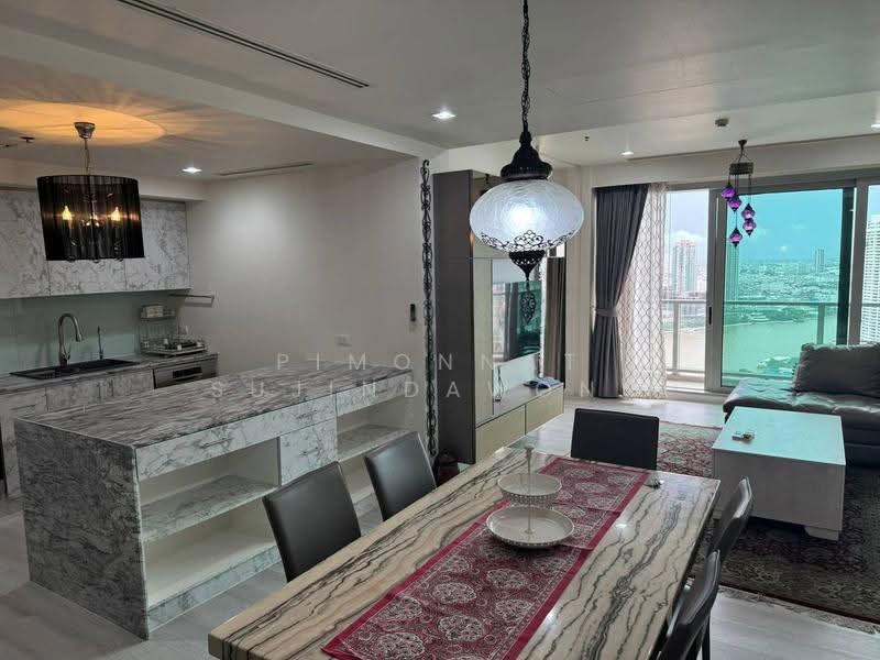 The River by Raimon Land, Bangkok, Soi Charoen Nakorn 13, Charoen Nakorn Road, Khlong Ton Sai, Khlong San, Bangkok, 3 Bedrooms, 134 sqm, Condo For Rent, by Pimonnat Sujindawong, 500544610 - DDproperty.com