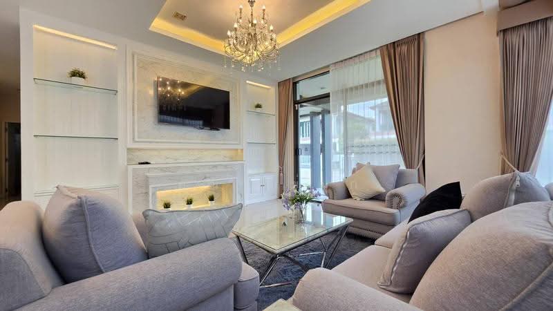 The Grand Bangna-Wongwaen, Bangkok, 288 Kanchanaphisek Road, Dok Mai, Prawet, Bangkok, 4 Bedrooms, 280 sqm, Single Detached House For Rent, by Mooky ตุลาพันธุ์, 500545967 - DDproperty.com