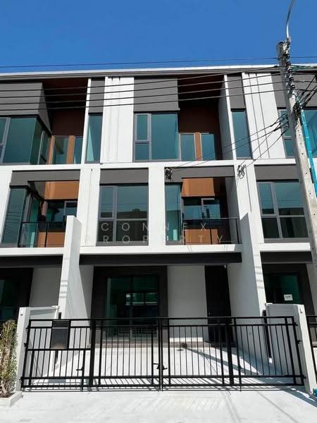 Baan Klang Muang Ramkhamhaeng 174 Station, Bangkok, Soi Ramkhamhaeng 174, Min Buri, Bangkok, 3 Bedrooms, 145 sqm, Townhouse For Rent, by Connex Property, 500546006 - DDproperty.com