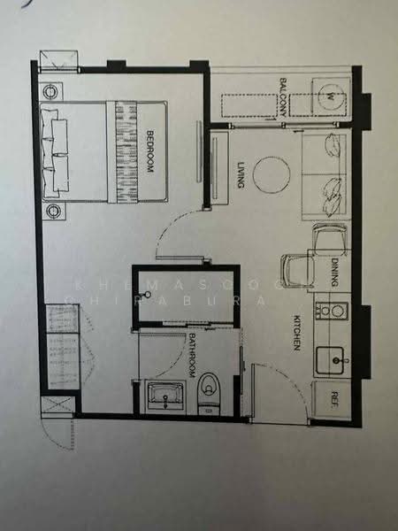 Metris Ladprao, Bangkok, Lat Phrao Road, Jom Phon, Chatuchak, Bangkok, 1 Bedroom, 30 sqm, Condo For Sale, by Khemasooch Chiraburanan, 500546993 - DDproperty.com