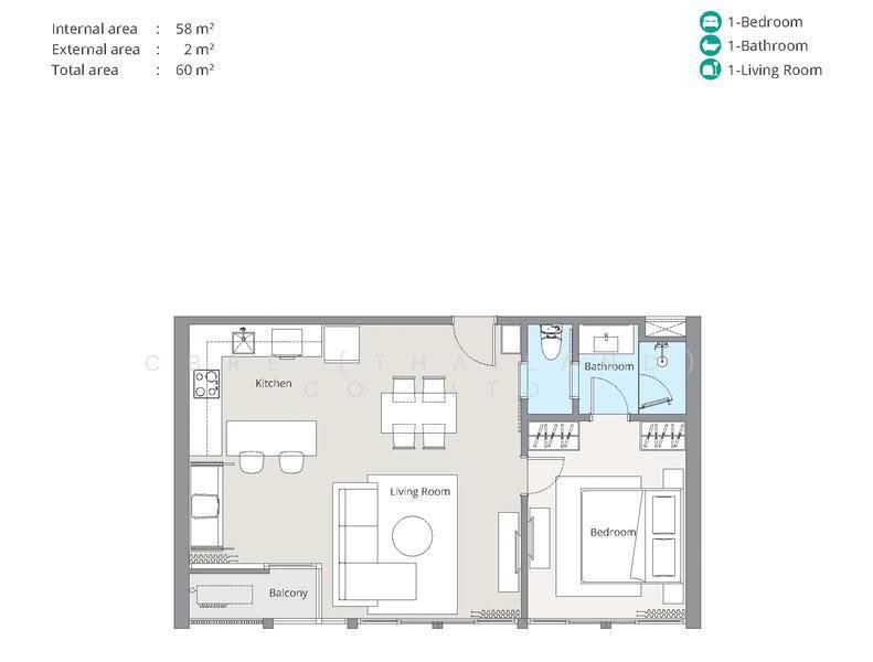 Laguna Beach Residences Seashore : ลากูน่า ซีไซด์ เรสซิเดนซ์, ภูเก็ต, เชิงทะเล, ถลาง, ภูเก็ต, 60 ตร.ม., คอนโด ขาย, โดย CBRE (Thailand) Co.,Ltd, 500547213 - DDproperty.com