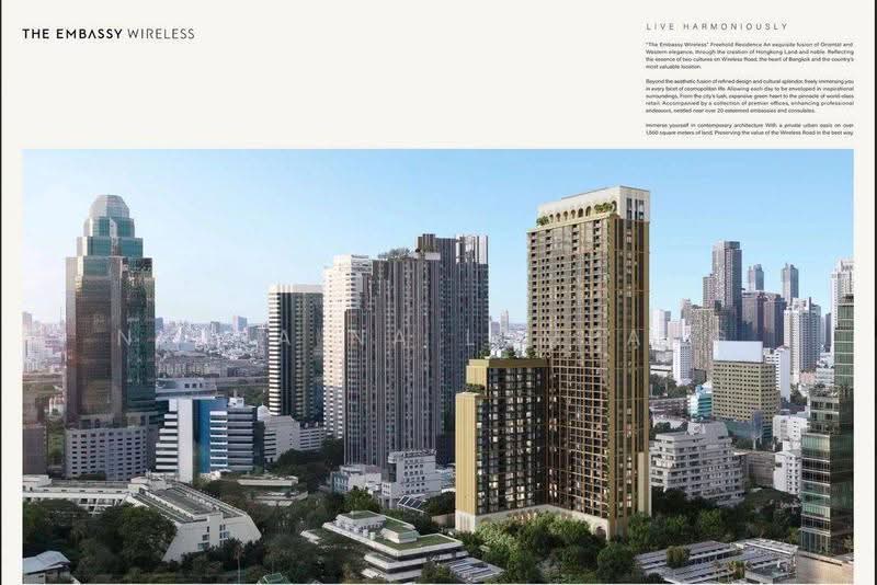 The Embassy Wireless, Bangkok, 1042 Witthayu Rd, Lumphini, Pathum Wan, Bangkok, 1 Bedroom, 35 sqm, Condo For Sale, by Nicha Na Lampang, 500547518 - DDproperty.com