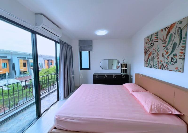Eco Space Bangna-Wongwaen, Samut Prakan, 222 Kanchanaphiske Road, Bang Kaeo, Bang Plee, Samut Prakan, 3 Bedrooms, 180 sqm, Townhouse For Rent, by Sariya Kansup, 500547847 - DDproperty.com
