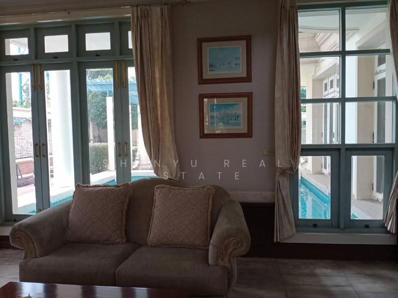 Grand Park Village, Bangkok, Khlong Chan, Bang Kapi, Bangkok, 6 Bedrooms, 520 sqm, Single Detached House For Sale, by Shinyu Real Estate, 500548377 - DDproperty.com
