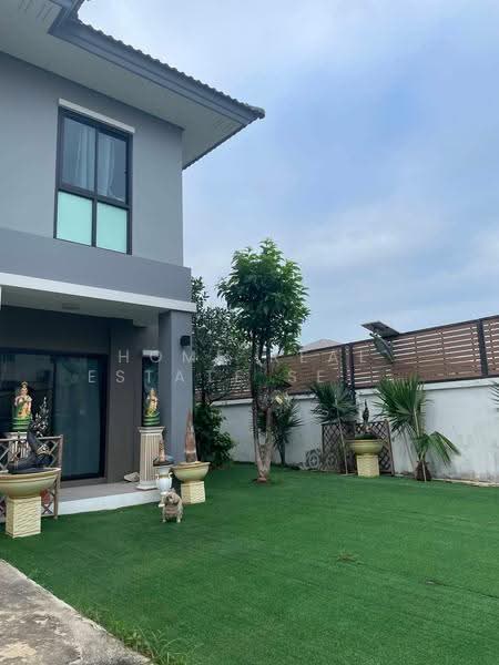 Baanfah Greenery Pakkred-Ratchapruek : บ้านฟ้า กรีนเนอรี่ ปากเกร็ด-ราชพฤกษ์, นนทบุรี, ถนนราชพฤกษ์, บางพลับ, ปากเกร็ด, นนทบุรี, 160 ตร.ม., บ้านเดี่ยว ขาย, โดย HOME Real Estate Service, 500548490 - DDproperty.com