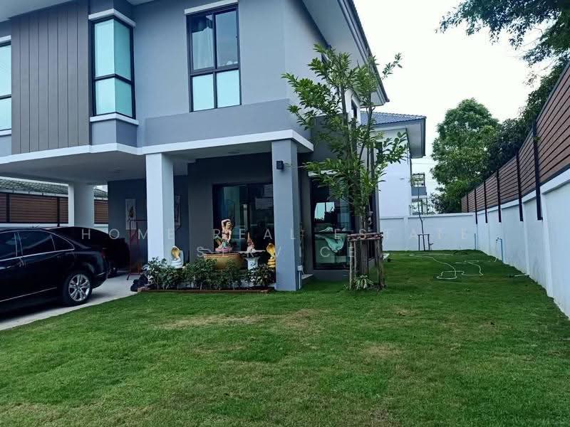 Baanfah Greenery Pakkred-Ratchapruek : บ้านฟ้า กรีนเนอรี่ ปากเกร็ด-ราชพฤกษ์, นนทบุรี, ถนนราชพฤกษ์, บางพลับ, ปากเกร็ด, นนทบุรี, 160 ตร.ม., บ้านเดี่ยว ขาย, โดย HOME Real Estate Service, 500548490 - DDproperty.com