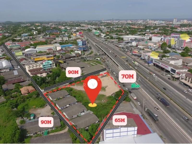 Land on the Ban Bueng bypass, Chonburi, Chon Buri (Pattaya), Ban Suan, Muang Chon Buri, Chon Buri (Pattaya), , 5,800 sqm, Land For Sale, by HOME Real Estate Service, 500548538 - DDproperty.com