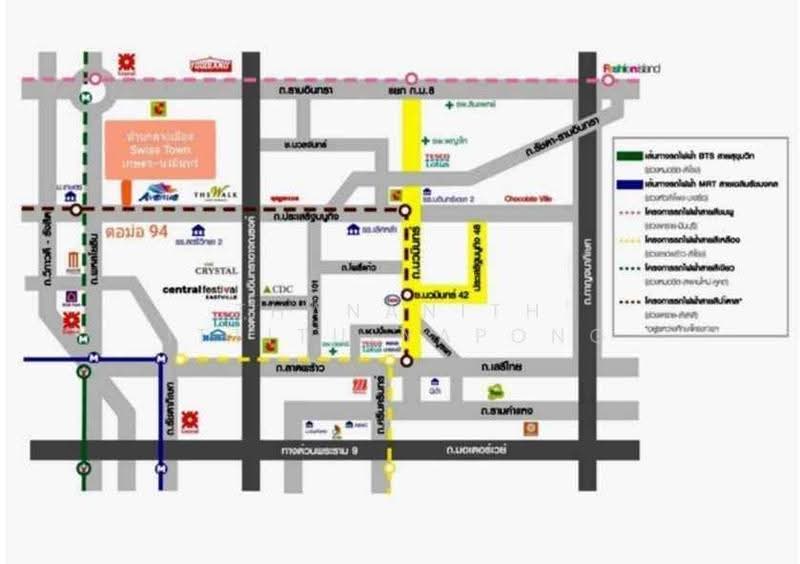 Baan Klang Muang Swiss Town Kaset-Nawamin : บ้านกลางเมือง สวิสทาวน์ เกษตร-นวมินทร์, กรุงเทพ, ซอยหมู่บ้านกลางเมือง, จรเข้บัว, ลาดพร้าว, กรุงเทพ, 190 ตร.ม., Townhouse ขาย, โดย Thananith Ittitulyapong, 500548967 - DDproperty.com