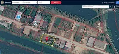 ขาย - ขายที่ดิน 101.1 ตร.ว. หน้าติดถนนสาธารณะ - หลังติดน้ำ (ปลายคลองระกาศ) ซ.พรหมมา บางบ่อ สมุทรปราการ, สมุทรปราการ