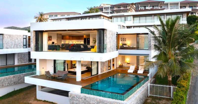 Modern 4 Bedroom Sea View Pool Villa in Plai Laem, สุราษฎร์ธานี, บ่อผุด, เกาะสมุย, สุราษฎร์ธานี, 414 ตร.ม., Villa ขาย, โดย Conrad Properties, 500549194 - DDproperty.com