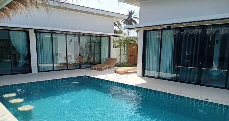 Balinese 3 Bed Beachfront Pool Villa in Hua Thanon, Surat Thani, Ang Thong, Ko Samui, Surat Thani, 3 Bedrooms, 400 sqm, Villa For Sale, by Conrad Properties, 500549244 - DDproperty.com