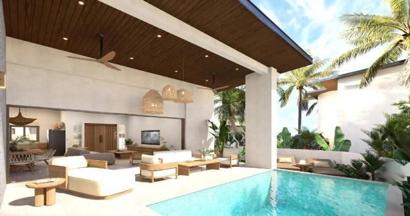 Beachside 2 Bedroom Pool Villas for Sale in Lamai, Surat Thani, Maret, Ko Samui, Surat Thani, 2 Bedrooms, 252 sqm, Villa For Sale, by Conrad Properties, 500549365 - DDproperty.com