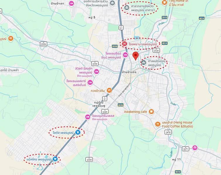 Commercial building Newly renovated, Phetcharat Road, Nai Mueang, Mueang Phetchabun, Phetchabun, เพชรรัตน์, Nai Muang, Muang Phetchabun, Phetchabun, , 144 sqm, Shophouse For Sale, by Sirithong Saetang, 500549377 - DDproperty.com