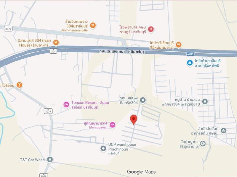 เดอะบลิส @ดิสทริค304, Prachin Buri, Sri Maha Pho, Prachin Buri, 2 Bedrooms, 100 sqm, Townhouse For Sale, by The Best Property โมทย์, 500549607 - DDproperty.com