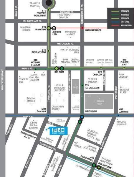 IDEO Q Chula - Samyan, Bangkok, 660-662 Rama 4 Road, Maha Phrutharam, Bang Rak, Bangkok, 2 Bedrooms, 71 sqm, Condo For Sale, by HOME Real Estate Service, 500549634 - DDproperty.com
