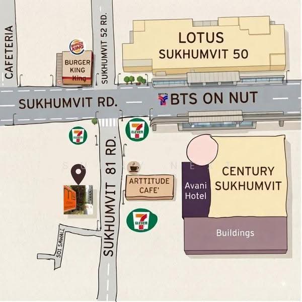 My Condo Sukhumvit 81 : มายคอนโด สุขุมวิท81, กรุงเทพ, ซอยสุขุมวิท 81 ถนนสุขุมวิท, บางจาก, พระโขนง, กรุงเทพ, 35 ตร.ม., Condo ให้เช่า, โดย Sunny Next Step, 500549749 - DDproperty.com